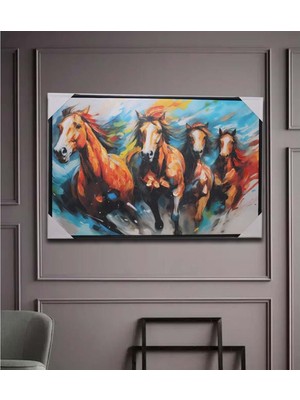 Duvara Asmalı Yağlı Boya Pano