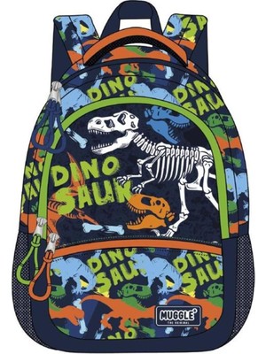 Mikro Muggle Mu-9160 Ilkokul Çantası Dinazor