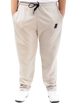 Mode Xl Büyük Beden Erkek Eşofman Altı Cepli Parçalı 24515 Gri