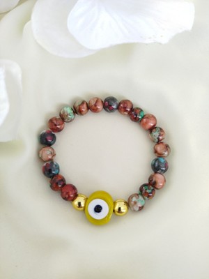 Nazar Boncuklu Cam Bileklik