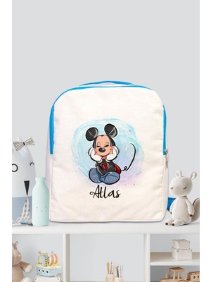 Isme Özel 0-7 Yaş Erkek Çocuk Sırt Çantası Anaokulu Kreş Çantası