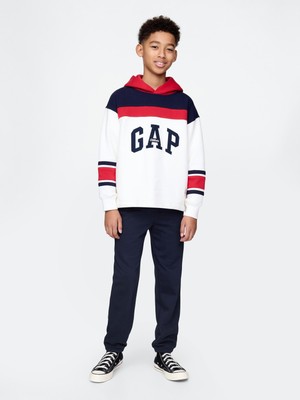Erkek Çocuk Lacivert Relaxed Gap Logo Eşofman Altı