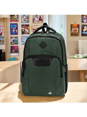 Çok Gözlü Su Geçirmez Suluklu Ortopedik Sırt Seyehat Spor Günlük Okul Çantası