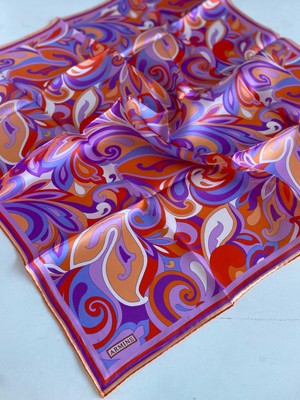 Armine Sura İpek Eşarp 9323 - 04 Pembe Karışık Desen