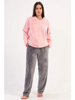 Kadın J.ultrawelsoft V Yaka Uzun Kol Pijama Takım
, 403118