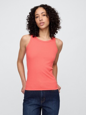 Kadın Turuncu Halter Yaka Atlet