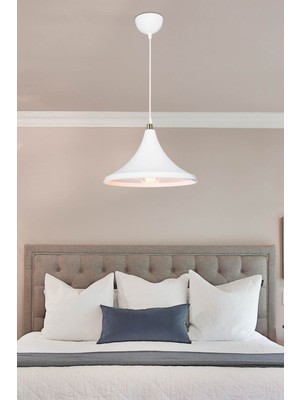 Beyaz Sarkıt Avize Yatak Odası Salon Mutfak Koridor Lamba