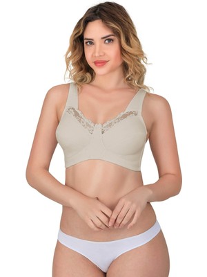 Miraxx Ten Mı Emay 181 C Dantelli Toparlayıcı Cotton Sütyen