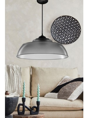 Oscar Füme Rengi Sarkıt Avize Yatak Odası Salon Mutfak Koridor Şık Lamba