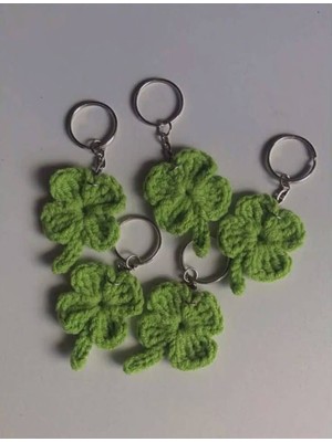 Yonca Anahtarlık Düğün Kına Nikah Dağıtmalık Hediyelik