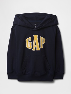 Erkek Bebek Lacivert Vintagesoft Gap Logo Havlu Kumaş Sweatshirt