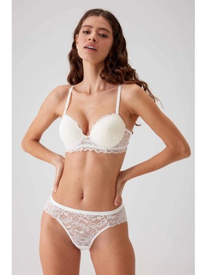 Marsilyan- 4735 Pierre Cardin Destekli Balenli Sütyen Takım