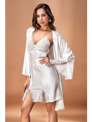 Marsilyan- 5325 Nurteks Gecelik Sabahlık Takım