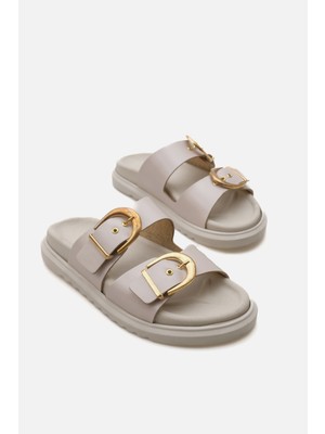 Corridor Italy - Günlük Kadın  Deri Sandalet