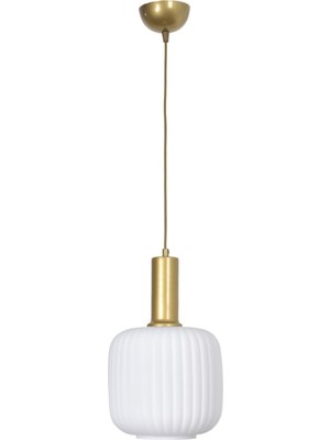 Mark Modern Tasarım Salon Mutfak Yatak Odası Cafe Camlı Tekli Avize