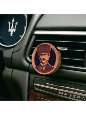 Jacos Frager Oto Koku Ahşap Difüzör Araba Kokusu ATATÜRK001