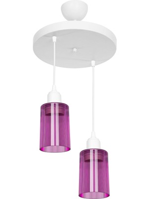 Burcu 2 Li Fusya Yemek Odası Yatak Odası Mutfak Çocuk Odası Salon Hol Avize