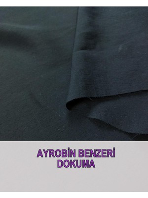 Ayrobin Benzeri Ince Dokuma Siyah Renkte (En 155 cm x Boy 220 Cm)