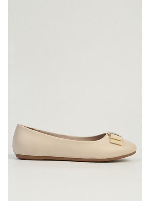 Pierre Cardin Krem Kadın Babet PC-54752