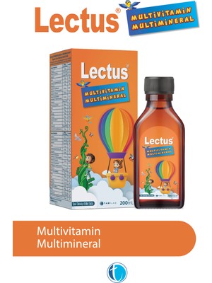 Kids Multivitamin Multimineral Şurup 200 ml Likit