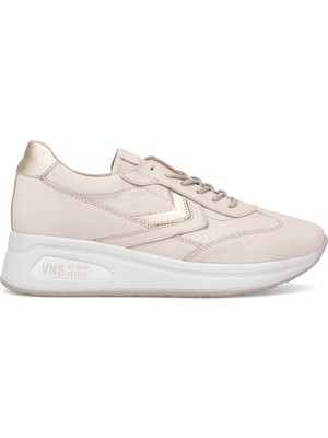 Venüs 2216653Y Kadın Hakiki Deri Airflow Casual Ayakkabı Bej