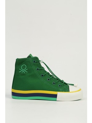Benetton Yeşil Çocuk Spor Ayakkabı BN-30193