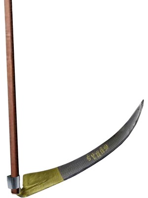 Günaş Komple Tırpan - Ahşap Saplı 5 Parça Set 65 cm Tdrtr