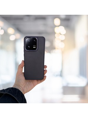 Xiaomi Mi 13 Pro Arkası Buzlu Şeffaf Hassas Düğme Kamera Çıkıntılı Sert Mat Perfect Mor Tdrtr