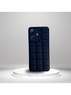 Infinix Hot 30I Uyumlu  Silikon Madlen Case Siyah Tdrtr