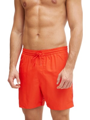 Calvin Klein Erkek Kırmızı Deniz Şort KM0KM01109