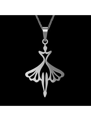 TabiTela 925 Ayar gümüş kolye küçük melek   SM4331