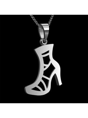 TabiTela 925 Ayar gümüş kolye bot   SM4368