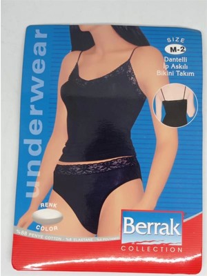 2044 Dantelli Ip Askılı Bikini Tk