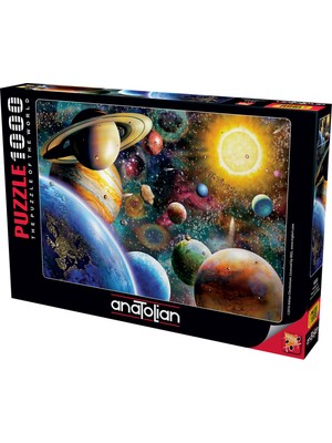 Anatolian 1000 Parçalık Puzzle - Gezegenler 1033