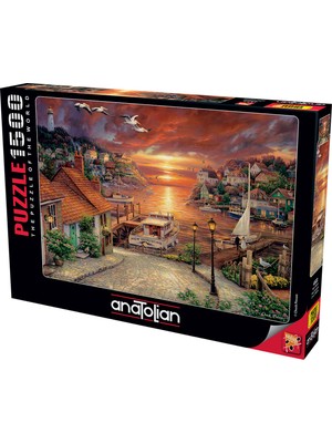 Anatolian 1500 Parça Puzzle – Yeni Ufuklar Manzara, Orta Zorluk Seviyesi, Mat Mukavva, Yetişkinlere Özel