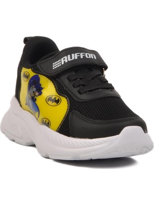 Siyah-Sarı Çocuk Spor Ayakkabı Ruffon 2340 P