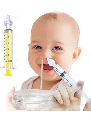 River World 10 ml Hacminde Tekrar Kullanılabilen Manuel Burun Açıcı Şırınga