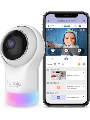 Hubble Nursery Glow Sd Bebek Kamerası