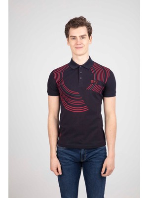 Scott Polo Erkek Tişört Lacivert