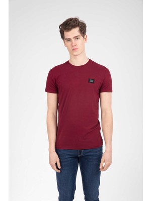 Snob Erkek Tişört Bordo