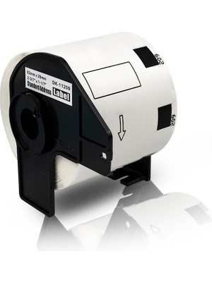 Goink Dk 11209 Uyumlu Etiket | Brother Ql Serisi Yazıcılar Için Adres Etiketi (800 Adet/rulo) (29MM x 62MM)