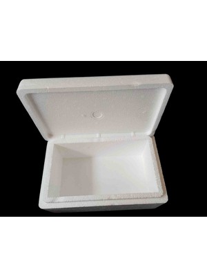 Beyaz Strafor Köpük Kutu Taşıma Kutusu Köpük Kutu 1 Adet 2kg Lık