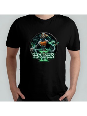 Pixxa Hades Iı Unisex %100 Pamuklu Bisiklet Yaka T-Shirt Model 1