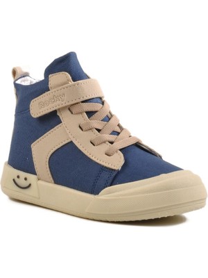 Siyah Tekstil Çocuk Günlük Ayakkabı Rocky 7465 P