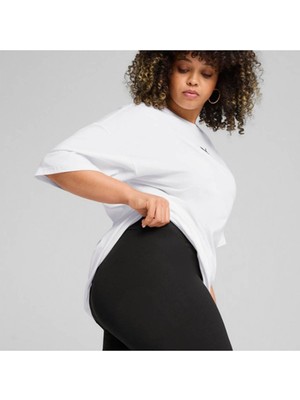 Puma Ess No. 1 Logo 3/4 Leggings Siyah Kadın Tayt 682430-01