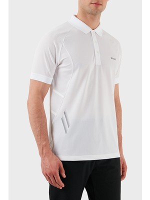 Boss  Logolu Slim Fit Düğmeli Polo Yaka T Shirt Erkek Polo Yaka T Shirt 50506142 100