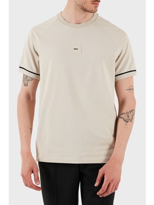 Boss   Pamuk Regular Fit Bisiklet Yaka T Shirt Erkek T Shirt 50537846 284