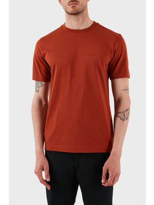 Boss   Pamuk Bisiklet Yaka Regular Fit Jarse T Shirt Erkek T Shirt 50468347 806