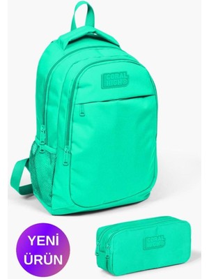 Kids Su Yeşili 2'Li Okul Çanta Seti Goset0214395