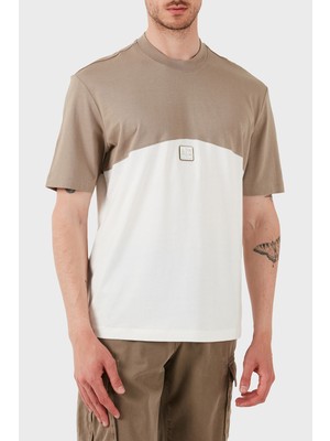 Armani Exchage % 100 Pamuk Regular Fit Sıfır Yaka T Shirt Erkek T Shirt XM000485 AF10362 M6062